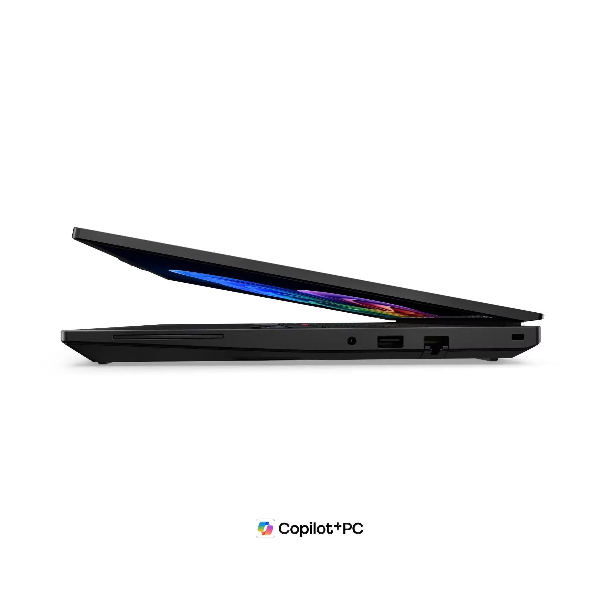 لينوفو لابتوب ThinkPad T16 Gen 5 بشاشة 16 بوصة WUXGA – معالج Intel Core Ultra 5 325، رام 16 جيجا، هارد 512 جيجا، كرت شاشة Intel Graphics، يدعم Copilot+ PC، نظام DOS، لوحة مفاتيح عربي، أسود، ضمان 3 سنوات (ضمان البطارية سنة واحدة).