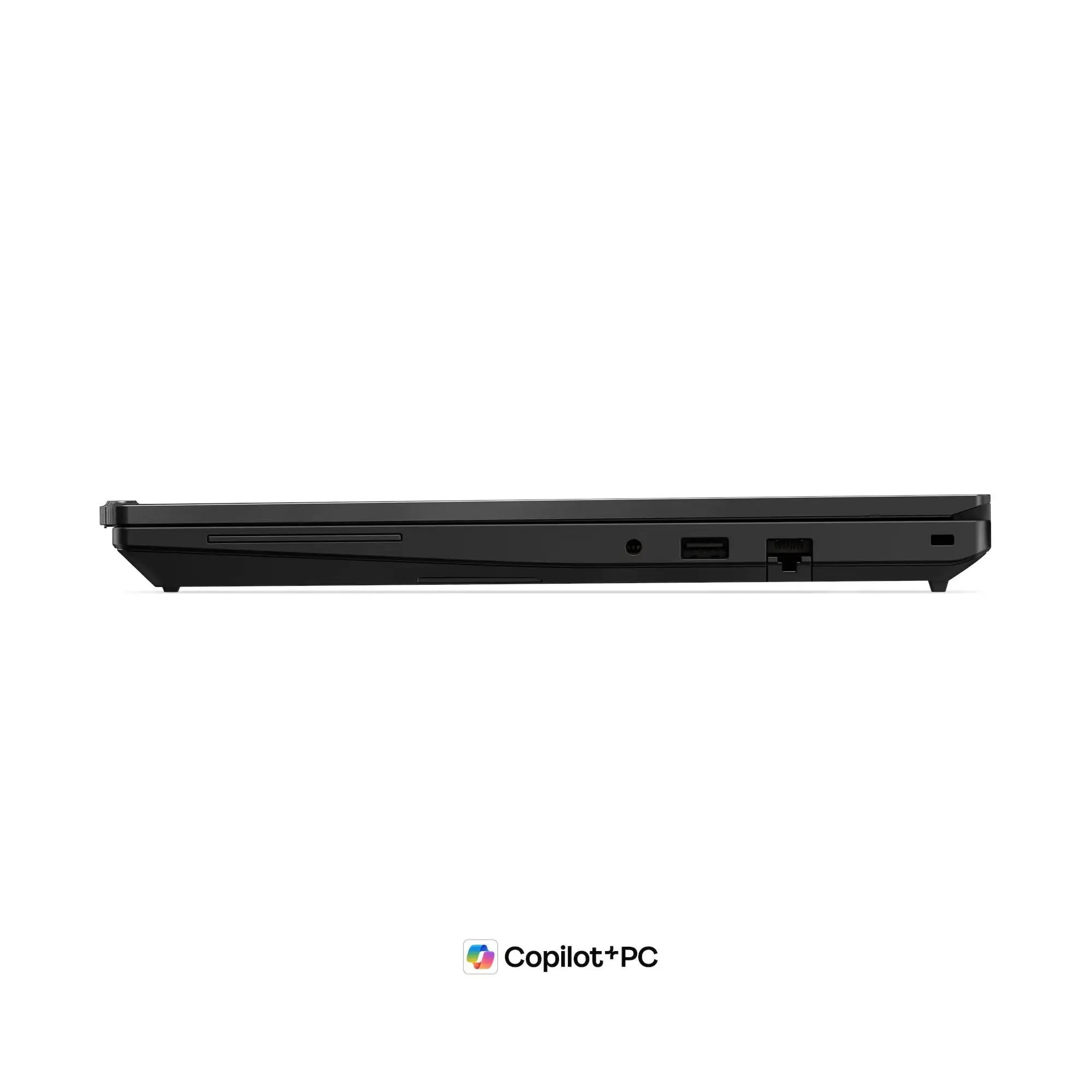 لينوفو لابتوب ThinkPad T16 Gen 5 بشاشة 16 بوصة WUXGA – معالج Intel Core Ultra 5 325، رام 16 جيجا، هارد 512 جيجا، كرت شاشة Intel Graphics، يدعم Copilot+ PC، نظام DOS، لوحة مفاتيح عربي، أسود، ضمان 3 سنوات (ضمان البطارية سنة واحدة).
