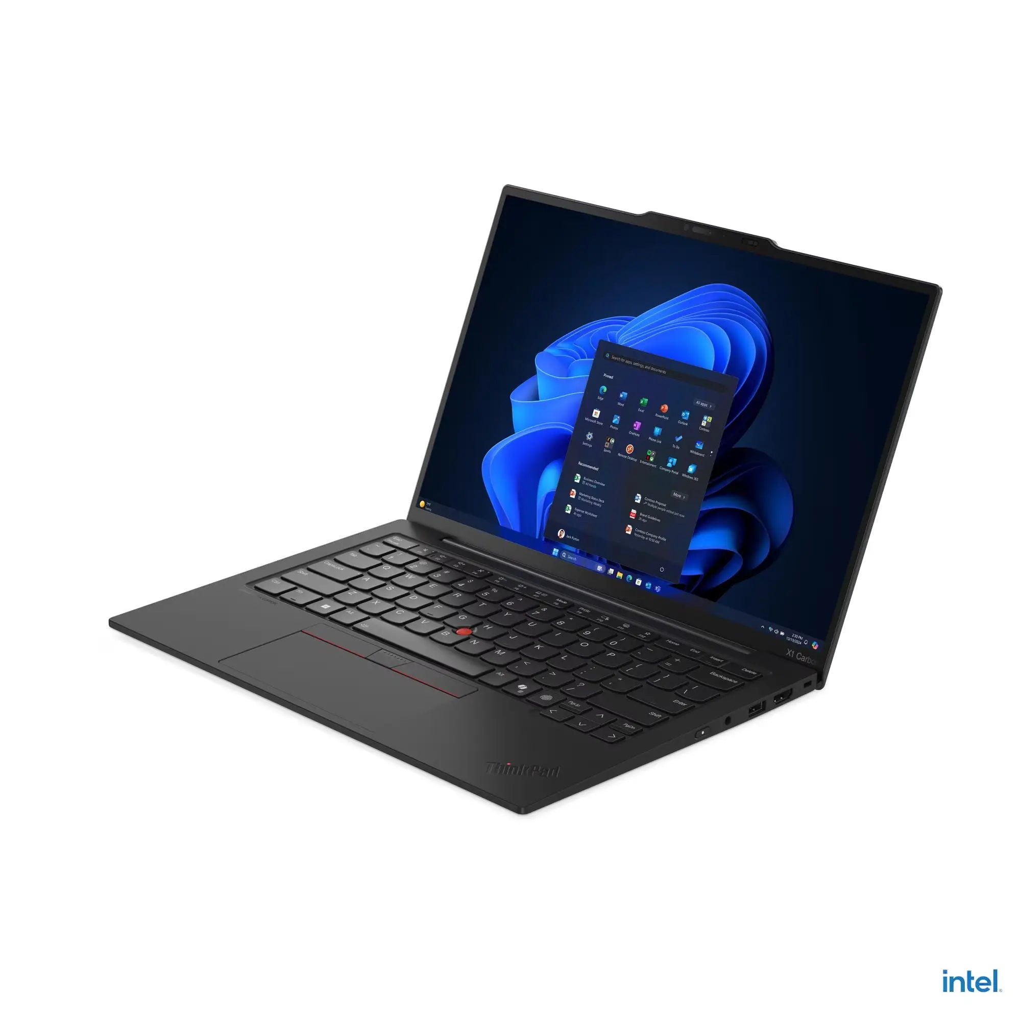 لينوفو لابتوب ThinkPad X1 Carbon Gen 13 Aura Edition Copilot+ PC بشاشة 14 بوصة WUXGA – معالج Intel Core Ultra 7 258V، رام 32 جيجا، هارد 1 تيرا، كرت شاشة Intel Arc Graphics 140V، نظام Windows 11 Pro، لوحة مفاتيح عربي وإنجليزي، أسود، ضمان 3 سنوات