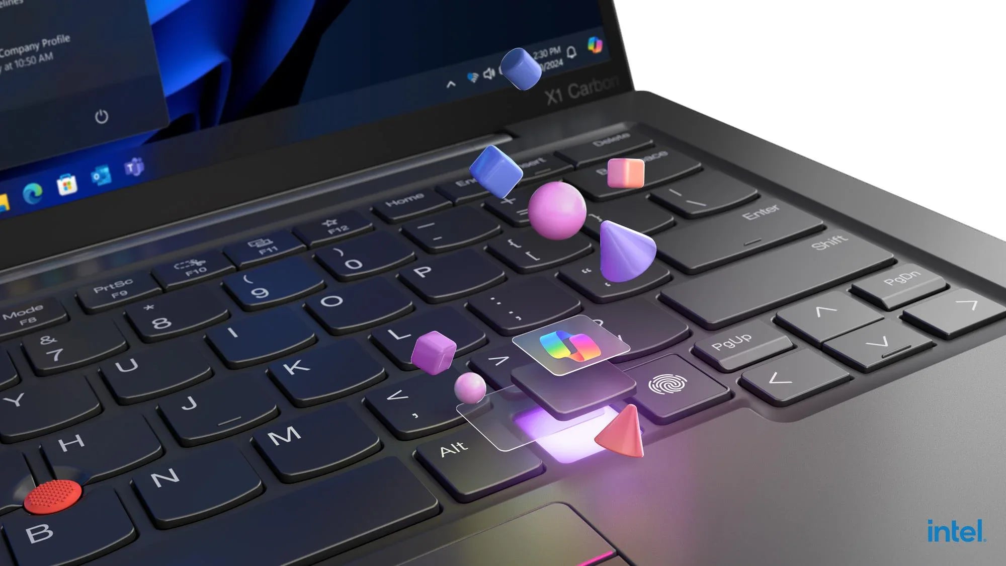 لينوفو لابتوب ThinkPad X1 Carbon Gen 13 Aura Edition Copilot+ PC بشاشة 14 بوصة WUXGA – معالج Intel Core Ultra 7 258V، رام 32 جيجا، هارد 1 تيرا، كرت شاشة Intel Arc Graphics 140V، نظام Windows 11 Pro، لوحة مفاتيح عربي وإنجليزي، أسود، ضمان 3 سنوات
