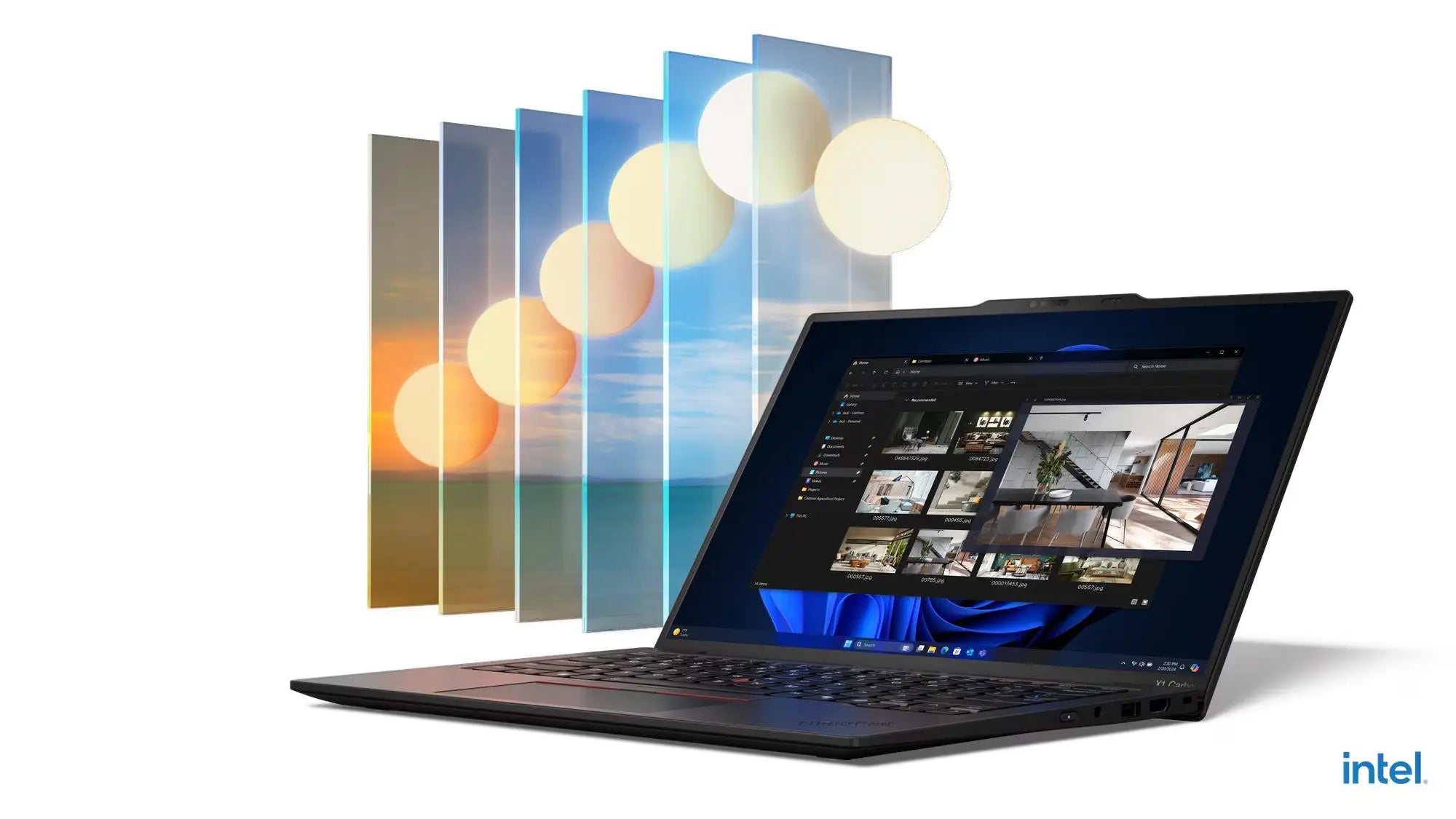 لينوفو لابتوب ThinkPad X1 Carbon Gen 13 Aura Edition Copilot+ PC بشاشة 14 بوصة WUXGA – معالج Intel Core Ultra 7 258V، رام 32 جيجا، هارد 1 تيرا، كرت شاشة Intel Arc Graphics 140V، نظام Windows 11 Pro، لوحة مفاتيح عربي وإنجليزي، أسود، ضمان 3 سنوات
