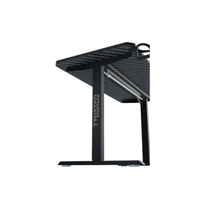 مكتب الألعاب القابل للتعديل تويستد مايندس بارادوكس (120x60) سم مع حامل أكواب وخطاف سماعة أذن وموس باد