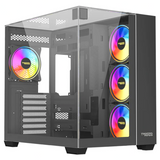 Twisted Minds, Warden Rider Tempered Glass ATX Mid Tower Gaming Case - Black