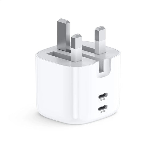 UGREEN DUAL USB-C Fast Charger 40W UK (20W+20W) CD243