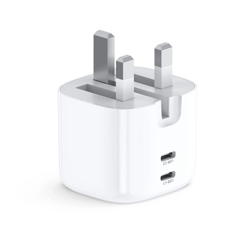 شاحن يو جرين السريع ثنائي USB-C بقوة 40 واط في المملكة المتحدة (20 واط + 20 واط) CD243