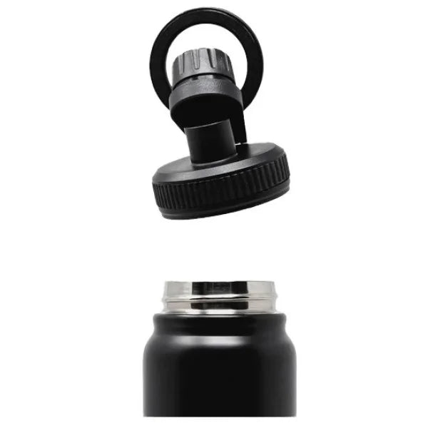 Emjoi MagSafe Stainless Steel Sport Bottle - 900 ML - Black