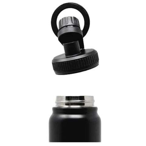 Emjoi MagSafe Stainless Steel Sport Bottle - 900 ML - Black