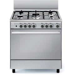 Flamegas Gas Cooker 80x60, 5 Burners, Stainless Steel