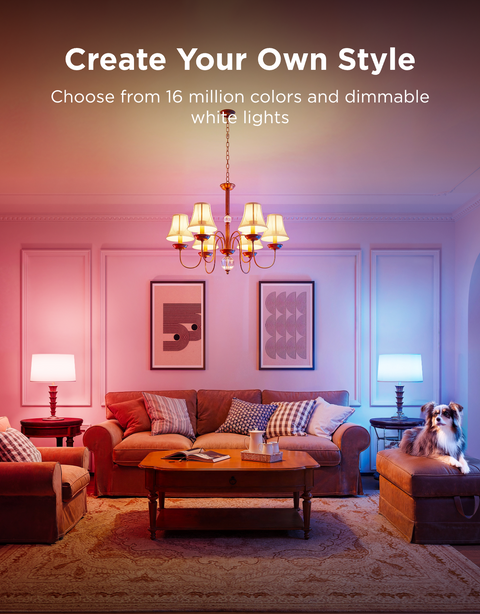 Govee RGBWW Smart LED Bulb (2Packs) E14 - B600CCC1