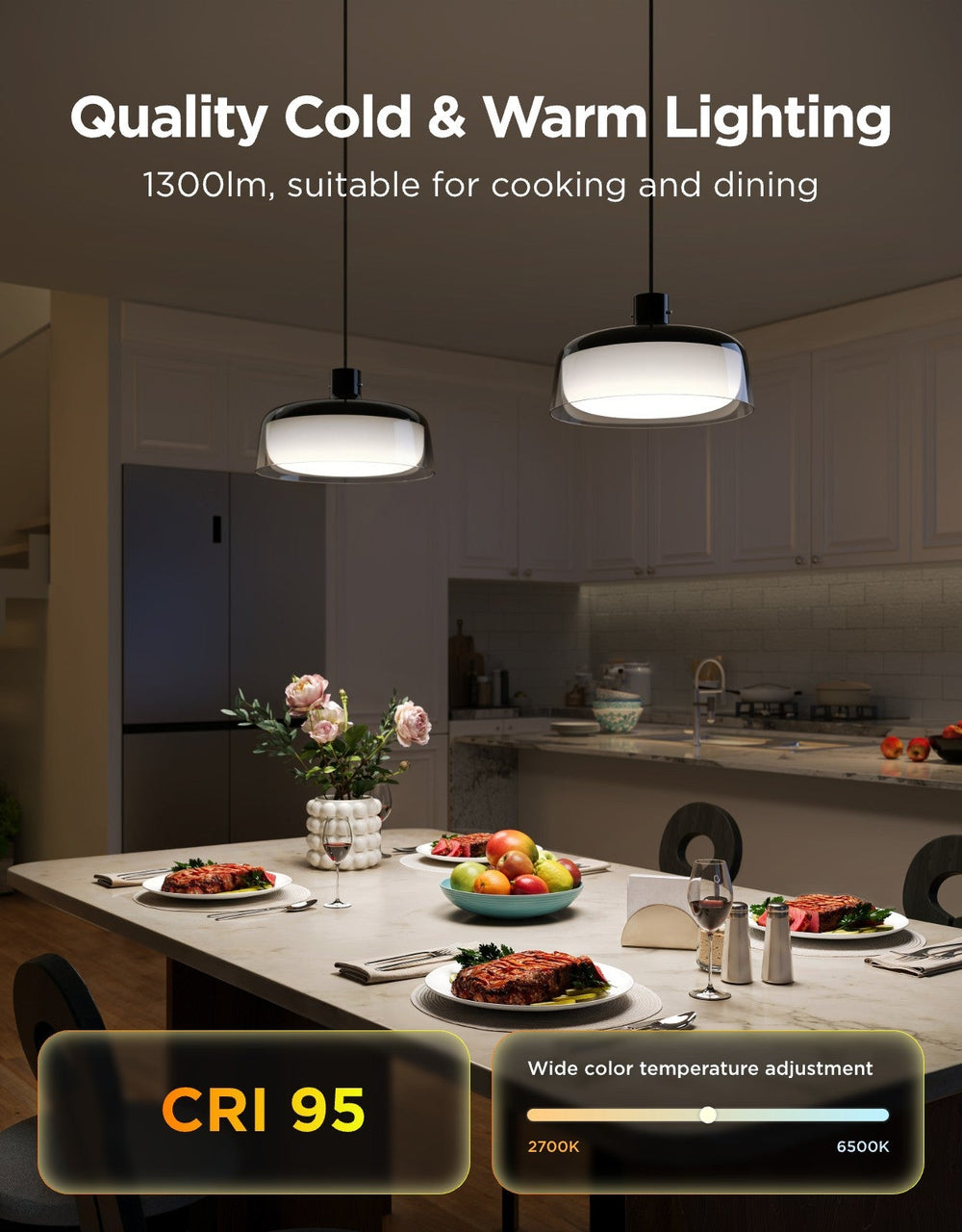 Govee RGBICWW Pendant light - H60C1