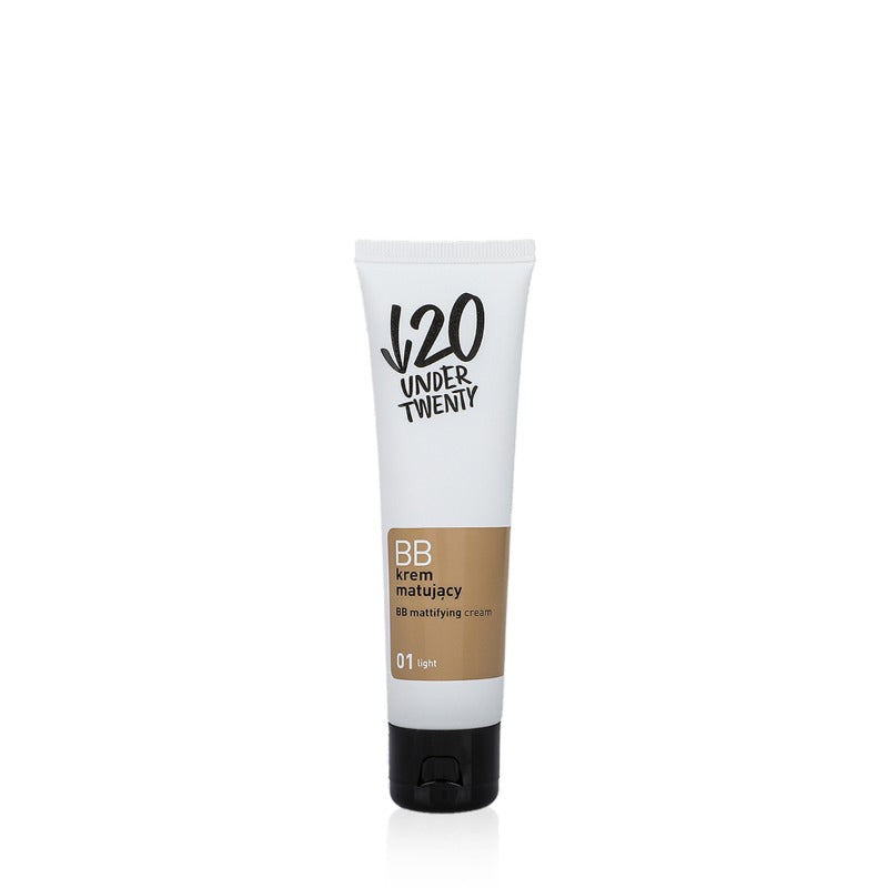 Under Twenty, BB Mattifying Cream 01 Light - 60ml