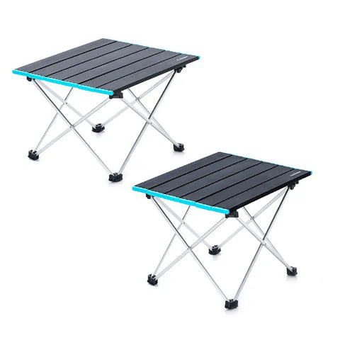 Naturehike FT08 aluminum alloy folding table (Small) - Rock Black (41*34.5*29)