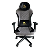 Black Bull Gaming Chair With Molded Headrest Up & Down - Fabric