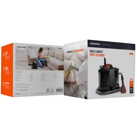 Buy Porodo Lifestyle Sofa Carpet Spot Cleaner - Black Online in Be3ah Kuwait