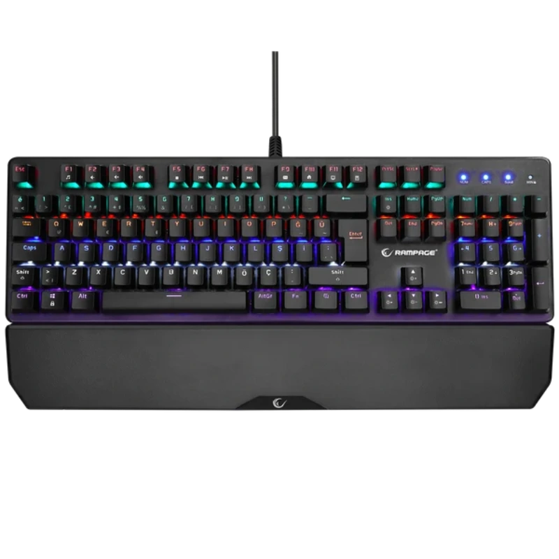 Rampage UMBRA KB-R86 Full-Size Mechanical Gaming Keyboard - Black