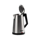 Arshia EK133-2392, Stainless Steel Electric Kettle, 1.7L Fast Boil, Safety Protection, 1800W – Silver