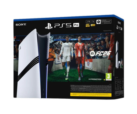 Sony PlayStation 5 Pro Console Digital With EA FC 26 Voucher Bundle
