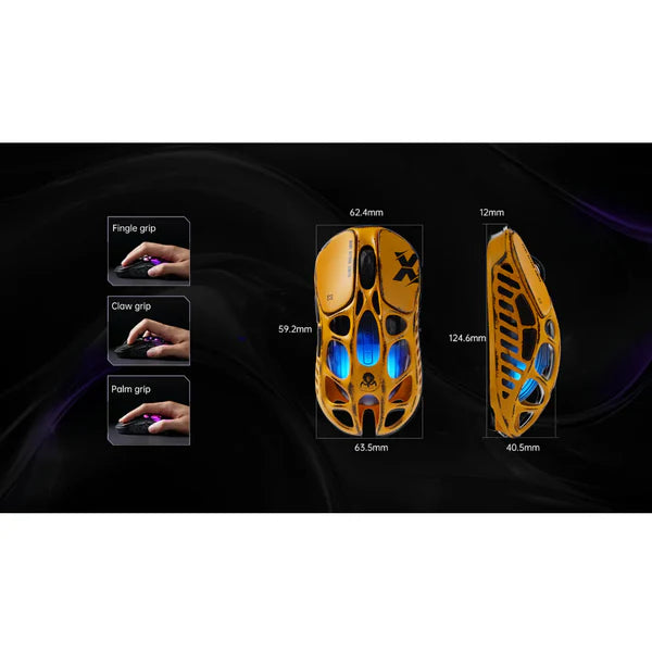 جرافاستار ماوس الألعاب اللاسلكي ميركوري اكس إصدار خاص - أصفر باتل وورن