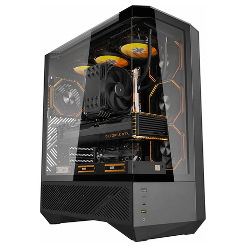 Custom Gaming PC with AMD Ryzen 5 9600X, RTX 5060 Ti 16GB, 16GB DDR5 RAM & 1TB NVMe SSD
