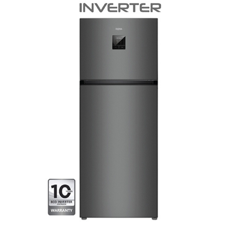 Rowa 21.3 CFT Top Mount Refrigerator, Inverter – Inox (RW604TMNU)