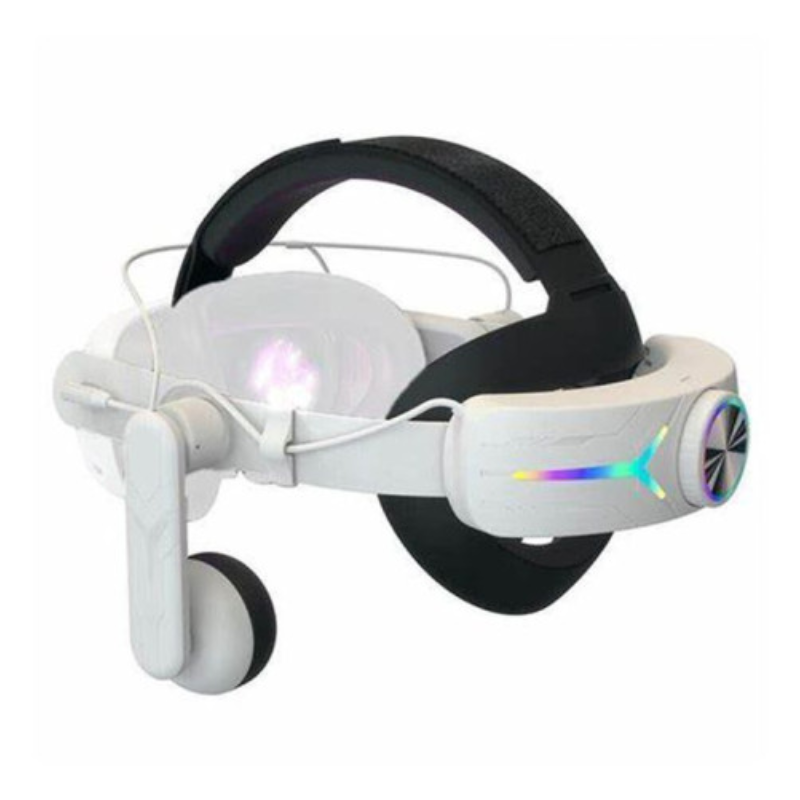 جاماكس حامل رأس قابل للتعديل مع سماعات أذن لجهاز ميتا كويست 3 (سي 3)