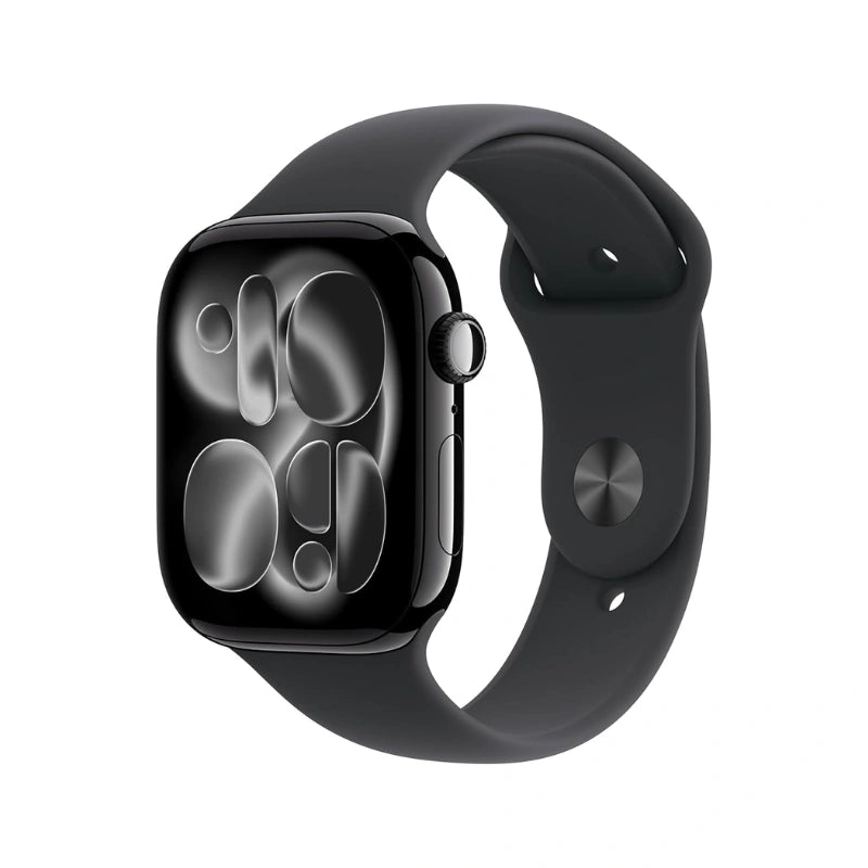 Apple Watch Series 11 Gps + Cellular 46Mm Jet Black Aluminium Case With Black Sport Band - M/L
