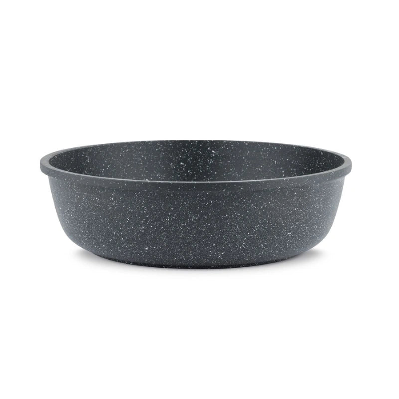 Thermo AD Granite Round Oven Tray Set 3 PCS Die-Cast 26-28-30 (M) - Gray