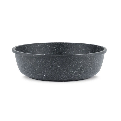 Thermo AD Granite Round Oven Tray Set 3 PCS Die-Cast 26-28-30 (M) - Gray