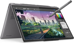 كمبيوتر محمول للألعاب Lenovo YOGA 7 14AHP9 2-IN-1، AMD Ryzen™ 5 8640HS، AMD Radeon760M، 8GB DDR5-6400، شاشة WUXGA مقاس 14 بوصة (1920x1200)