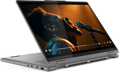 كمبيوتر محمول للألعاب Lenovo YOGA 7 14AHP9 2-IN-1، AMD Ryzen™ 5 8640HS، AMD Radeon760M، 8GB DDR5-6400، شاشة WUXGA مقاس 14 بوصة (1920x1200)