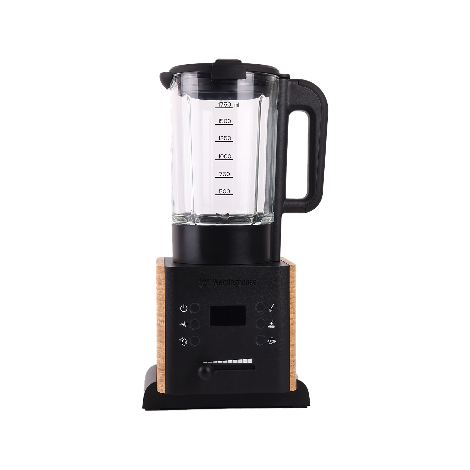 Westinghouse Bamboo Blender with 1.75L Glass Jar & Preset Programs (1000W)