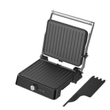 Westinghouse, Retro Contact Grill 2200W with Adjustable Temperature & 180° Open Plates