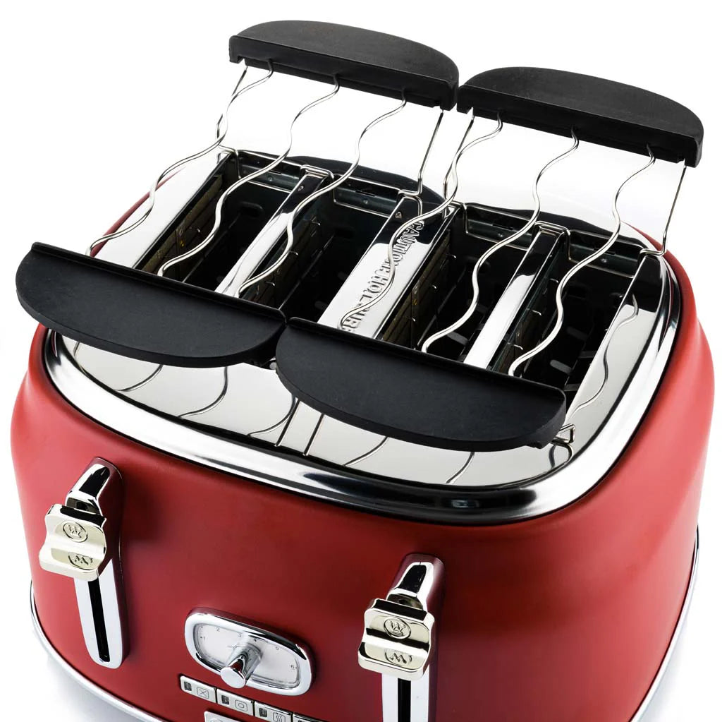 Westinghouse, Retro 4-Slice Toaster with Adjustable Browning & Reheat Function – 1750W