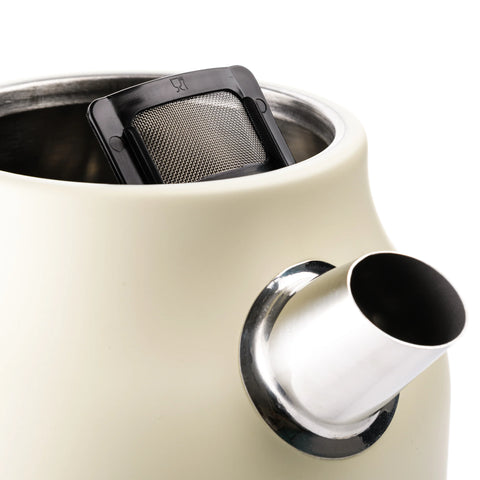 Westinghouse Retro Electric Kettle 1.7L with 360° Swivel Base & Auto Shut-Off – 2200W