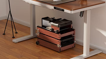 KingSmith Water Rowing Machine With Tri-Fold Patent - Walnut