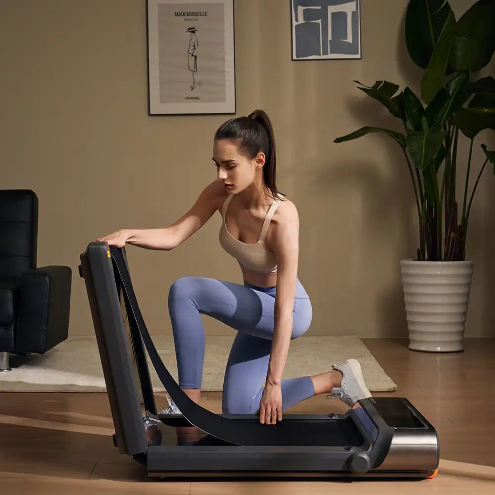 KingSmith R3 Walking Pad Foldable Treadmill with Max speed 6km/h & 1HP Brushless Motor