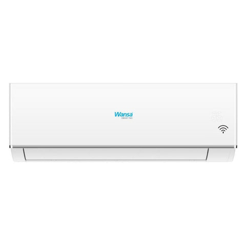 Wansa Diamond Split Air Conditioner, 1.5 Ton, 15,200 BTU, Wi-Fi – White