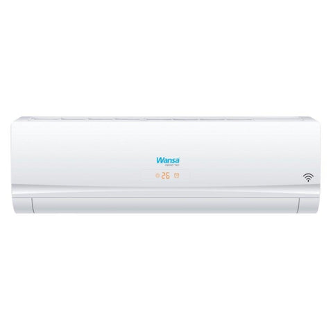 Wansa Diamond Split Air Conditioner, 2.5 Ton, 22,600 BTU T4, Wi-Fi Connection – White