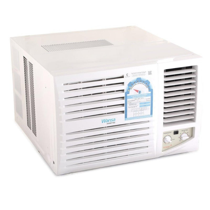 Wansa Diamond Window AC, 2 Ton, 17,700 BTU T4 – White