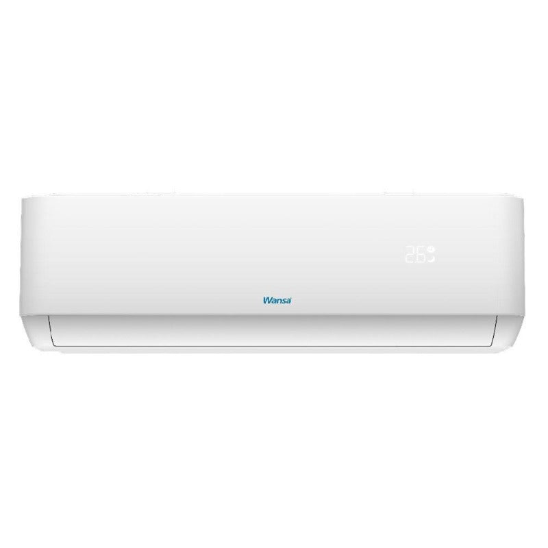 Wansa Split Air Conditioner, 1 Ton, 10,000 BTU Inverter, Wi-Fi Connection – White