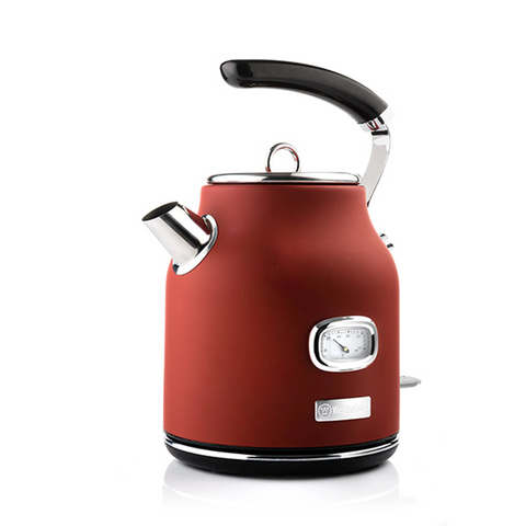 Westinghouse Retro Electric Kettle 1.7L with 360° Swivel Base & Auto Shut-Off – 2200W