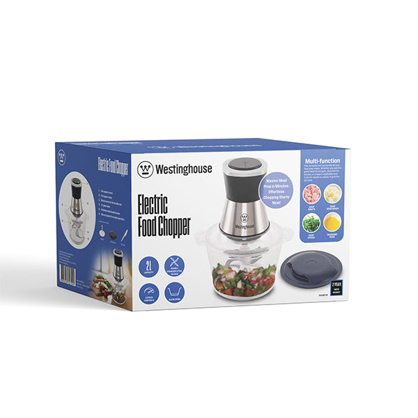 Westinghouse Electric Food Chopper 2L, 500W