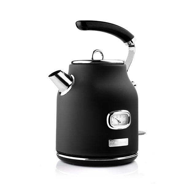 Westinghouse Retro Electric Kettle 1.7L with 360° Swivel Base & Auto Shut-Off – 2200W