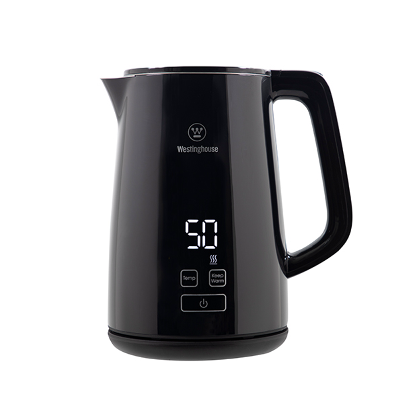 Westinghouse Digital Electric Kettle 1.7L with Temperature Control & LED Display – 2200W