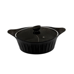 Tashan Granite Divided Casserole 32 cm Black