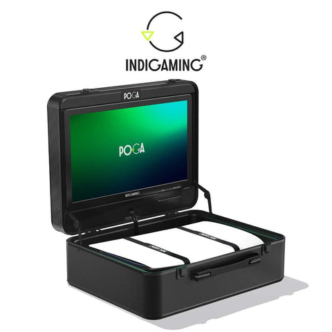 INDIGAMING POGA ARC MONITOR - BLACK