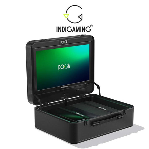 INDIGAMING POGA ARC MONITOR - BLACK
