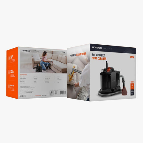 Buy Porodo Lifestyle Sofa Carpet Spot Cleaner - Black Online in Be3ah Kuwait