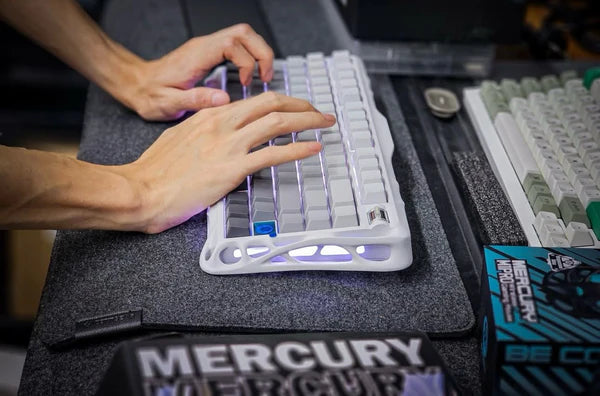 جرافاستار لوحة مفاتيح الألعاب الميكانيكية ميركوري كي 1 اللاسلكية 75%