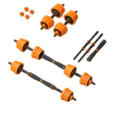 Be3ah Adjustable Dumbbell Fitness Equipment - 20 kg - 4 in 1